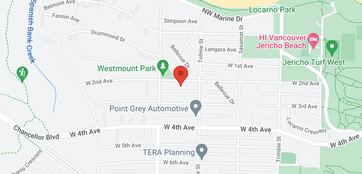 map of 4634 W 2ND AVENUE